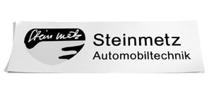 Wagenaufkleber Steinmetz-Automobiltechnik