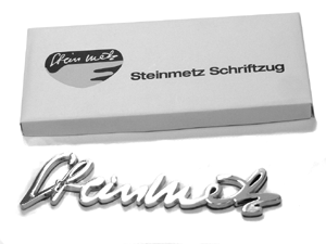 Steinmetz Schriftzug